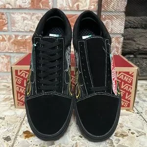 靴 VANS IGNITION COMFYCUSH OLD SKOOL 27cm Vans Comfycush Old Skool Ignition Black/Black Shoes Women's